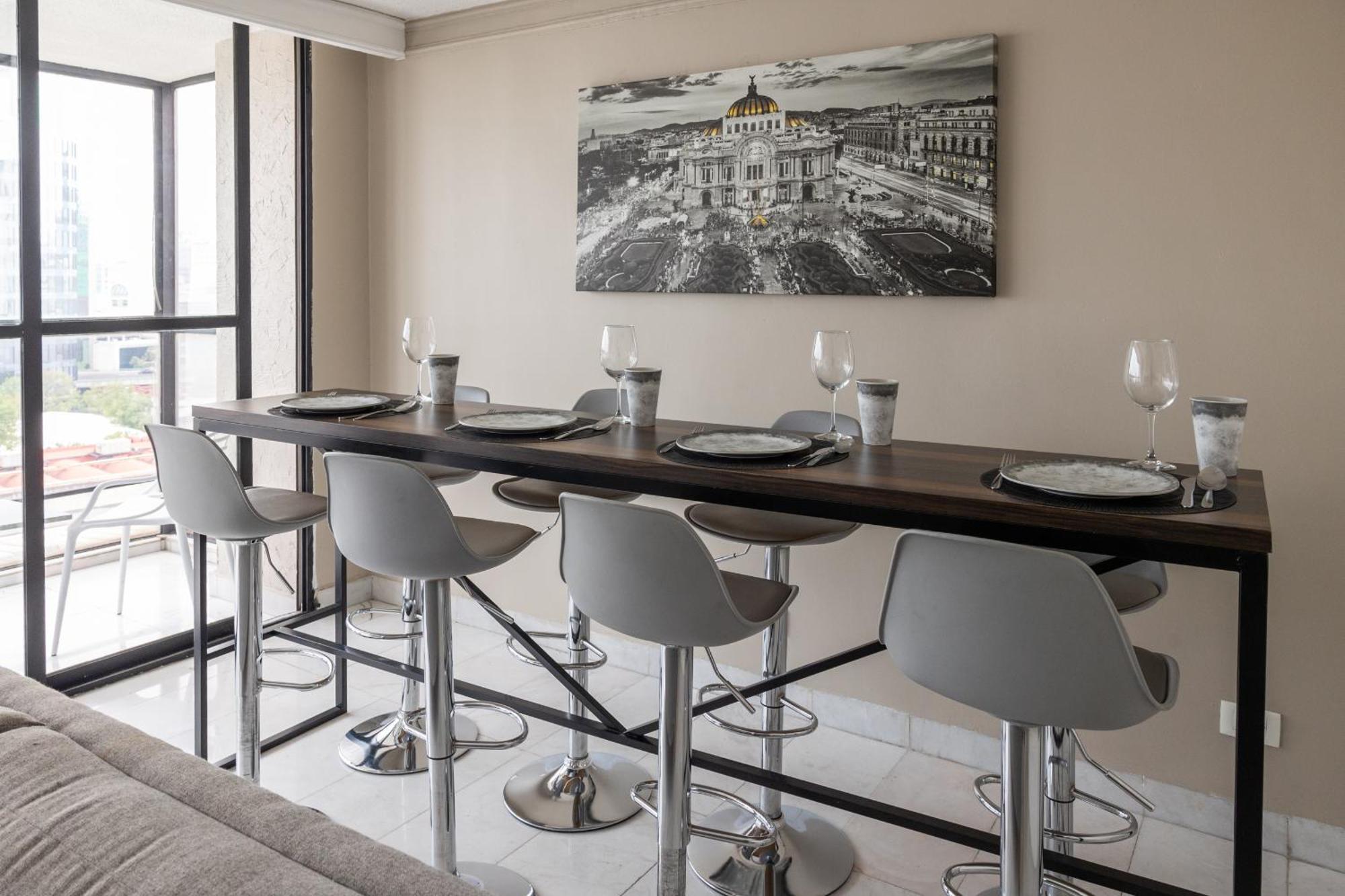 Posh Polanco Stay Tvs And Desks In Each Room مدينة مكسيكو المظهر الخارجي الصورة